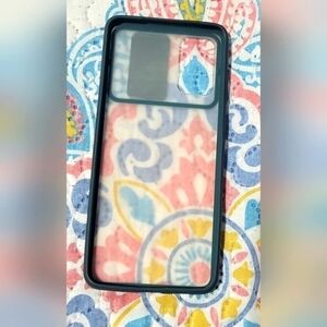 𝅺Samsung Galaxy S20 Plus Case Semi-Transparent Teal w/ Sliding Camera Lens Prot